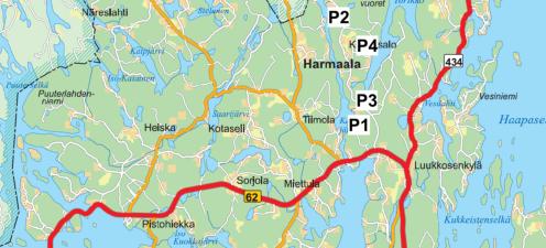 Kiinteistö 623-445-16-0 sijaitsee kantatie 62 välittömässä läheisyydessä Pistohiekan lavan vieressä ja sillä on olemassa mm. kahvilatoimintaa. Tilalle on rakentunut yhteensä noin 250 k-m 2.