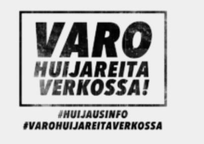 Huijarit kuriin! -hanke 1.1.2019 31.12.2021 verkkosivu: Huijausinfo.fi Facebook-sivu: facebook.