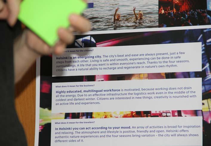 1 BRAND NEW HELSINKI -PROJEKTI Helsingin strategiaohjelmaan perustuva markkinointi- ja brändiprojekti aloitettiin kesäkuussa 2015 ja työ valmistui huhtikuussa 2016.