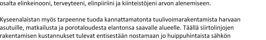 FCG SUUNNITTELU JA TEKNIIKKA OY PORTIN TUULIVOIMAPUISTON YLEISKAAVA 42 (48) 2.