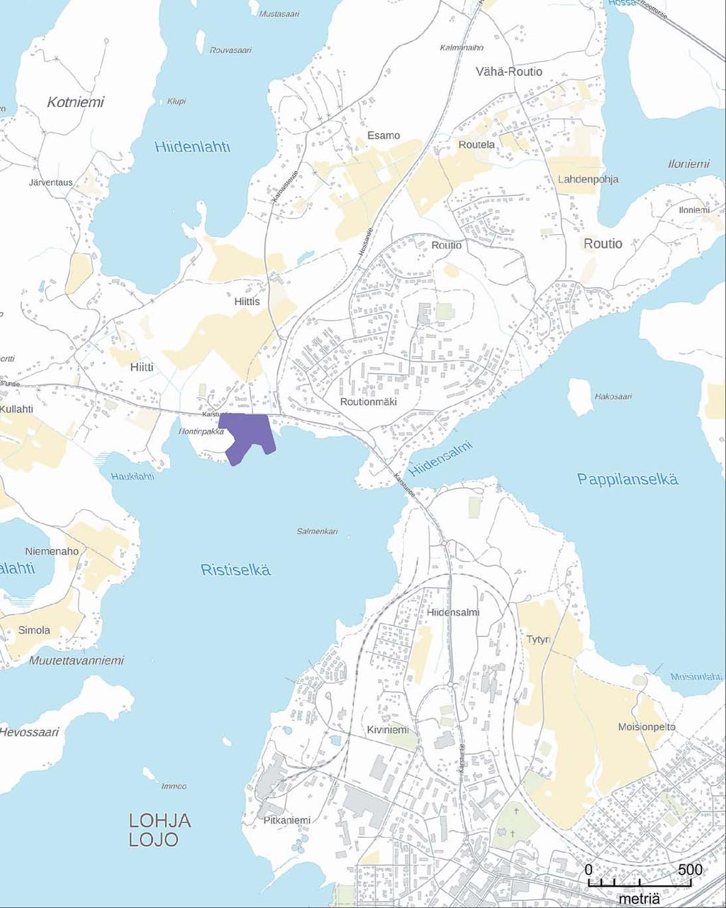 Silvestris luontoselvitys oy Hontinrinne luontoselvitys 2018 3 (9) 1. Johdanto Tämän luontoselvityksen kohteena on Lohjan kunnassa sijaitseva Hontinrinteen ranta-asemakaava-alue.