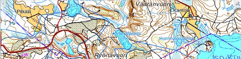 30.11.2018 5 (8) 2.2 Asutus Lähin asutus on osoitteessa ja Lähin vapaa-ajan asutus on 300 m päässä Hietalammen rannalla.