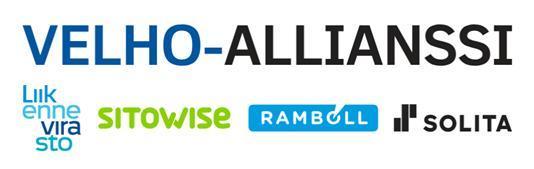 fi/velho-allianssi) Tilaajan tavoitekustannus 10 Me / 5 vuotta Kilpailutus 3-9/2017, kehitysvaihe 10/2017-3/2018, toteutusvaihe 2018-2020 Sopimusosapuolina Väylä-virasto, Ramboll Finland, Solita