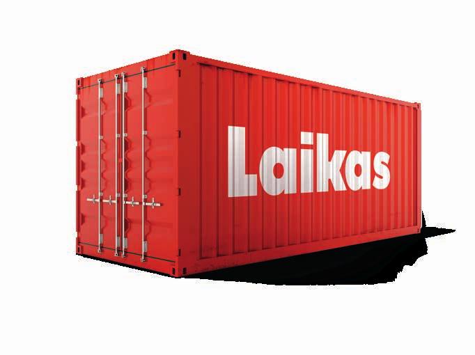 LAIKAS VUOKRAKONTTI SISÄLTÖ Laikaksen siirrettävät ja turvalliset kontit vähentävät työmaan varustelun tuskaa. Kaikki kontin työkalut on uusia tai huollettuja merkkituotteita.