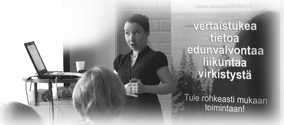 Tuija piti potilaan puheenvuoron ja Tulle esitteli yhdistyksen ja kerhon. Ylil. Jukka Saarinen l Huhtikuun kuukausitapaaminen 16.4. Ammattikorkeakoulun opiskelijat järjestivät meille mukavaa.