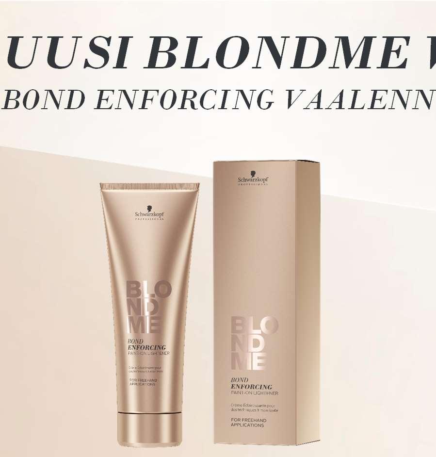 BOND ENFORCING VAALENNUSVÄRIT Bond Enforcing Paint-On vaalennusvoide Ammoniakiton