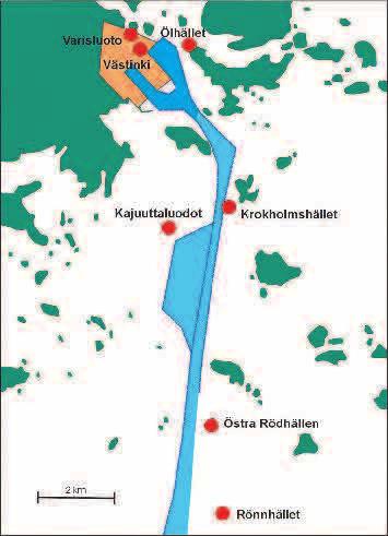 Tutkimusalueeseen kuuluivat metsä- ja kosteikkolintujen kartoitusalueet alkaen lännessä Mustavuoresta ja päättyen idässä Sipoon puolelle Karlvikiin (kuva 1).