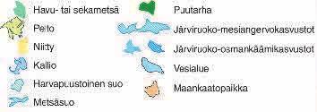 Tutkimusalueen biotoopit. Tryvikin eteläpuolella on laaja Fotängenin alue. Se on pääosin sekametsää, itäreunassa Skillbergetin alueella on kuivahkoa kuusi- ja mäntymetsää sekä pieniä kallioalueita.