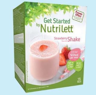 Strawberry shake ERITTÄIN NIUKKAENERGIAINEN DIEETTIVALMISTE LAIHDUTTAJILLE Sisältää sokeria ja makeutusaineita. Sisältää fenyylialaniinin lähteen.