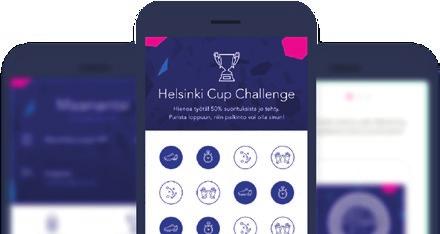 Applikaatiosta löytyy lisäksi turnauksessa pelaaville junioreille suunnattu Helsinki Cup Challenge -haastekisa.