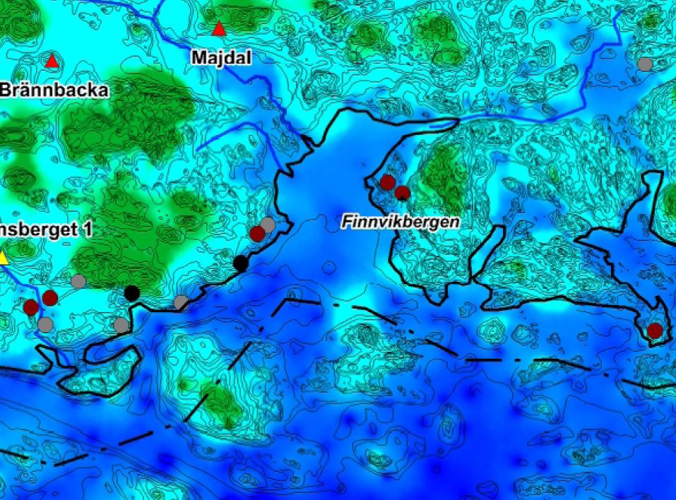 -luvulle saaa ranta on ollut hiearanta, mutta merenlahden ruoppausten maamassat on