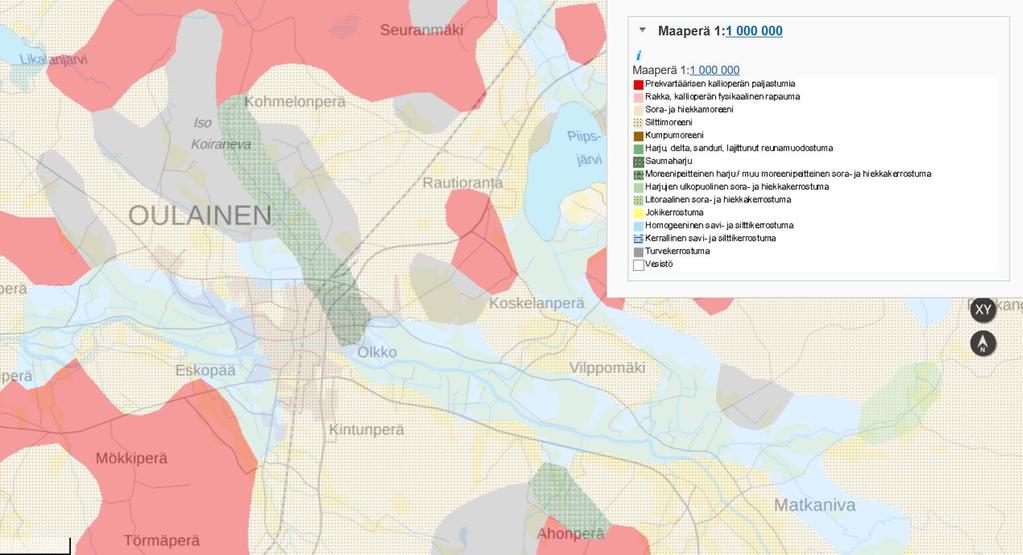 FCG SUUNNITTELU JA TEKNIIKKA OY MAAPERÄSELVITYS 1 (4) Oulainen, keskustan OYK päivitys 1 Yleistä Oulaisten keskustan osayleiskaavan laadintaa varten kaava-alueen maaperästä on laadittu tämä selvitys.