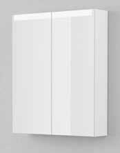 Suihku Hansgrohe L 60 L 80 Grand Solid posliiniallas slim-reunalla ja