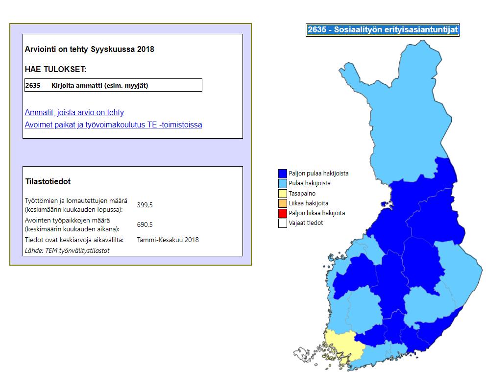 Lähde: Ammattibarometri 2019 Yhteenveto Edellä on käsitelty joitakin traumaattisiin tilanteisiin ja psykososiaalisee tuen järjestämiseen liittyviä taloudellisia näkökohtia.