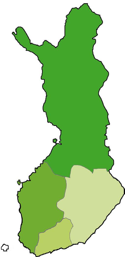 Taulukko 1. Toimivat jäsenkillat 31.12.2018 Toimivaksi A-killaksi on laskettu A-kilta, jolla on toimintavuodelle valittu hallitus.
