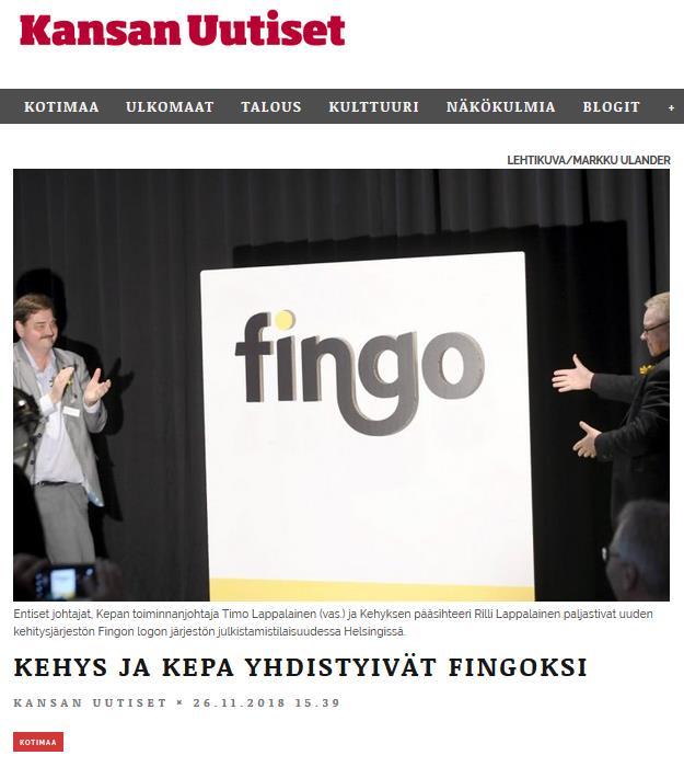 Kehyksen Facebook-sivuilla oli vuoden lopussa 1170 tykkääjää, eli määrä lisääntyi noin sadalla edellisvuodesta.