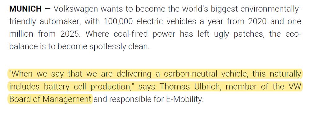 European OEMs require carbon neutrality and traceability OEM 2025 Battery cell demand, GWh Jaguar-Landrover Other