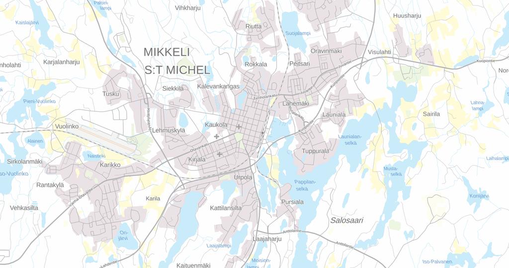 3 Kiinteistön sijainti Arvioitava kiinteistö sijaitsee Mikkelin kaupungin Maunukselan kaupunginosassa,