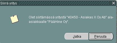 ja siirry halutun käyttäjän tai ryhmän kohdalle - Valitse keskelle sivua käyttöoikeudet otsikon alle kyseinen yritys