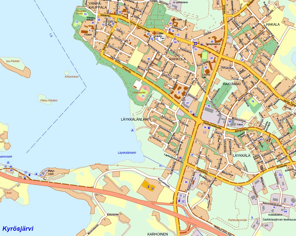 Asemakaavan laatija: Ikaalisten kaupunki, Tekniset palvelut, osoite: PL 33, 39501 Ikaalinen. Asemakaavan vireille tulosta on tiedotettu 28.6.2018. Kaupunginvaltuusto on hyväksynyt asemakaavan.