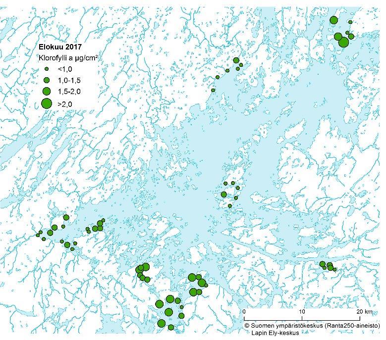 Tietojen jatkokäsittelyssä paikkakohtaisena tuloksena käytettiin kymmenen mittauskerran mediaania. Tilastokäsittely tehtiin r-ohjelmalla.