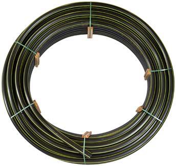 20 TOUKOKUU Suojaputki - 110/90 PE 6 usta SRE. Suojaputki - 110/90 100 PE musta/kelt SRE.