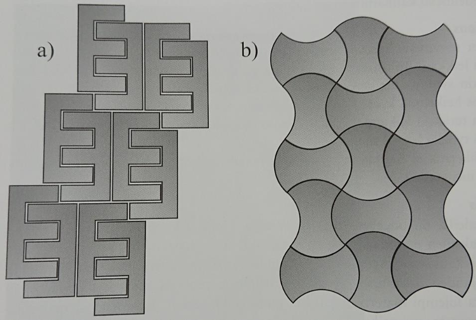 35 Kuva 14. Laserleikkauksen nestauksen kannalta optimoituja kappaleita (Matilainen et al. 2011, s. 168) 2.