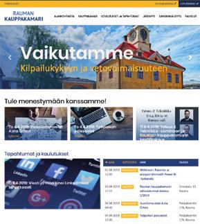 HENKILÖSTÖ YHTEYSTIEDOT RAUMAN KAUPPAKAMARI SINKOKATU 11 26100 RAUMA RAUMANKAUPPAKAMARI.FI AVOINNA MA-PE KLO 8.30-15.