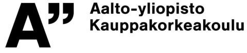 Aalto-yliopisto, PL 11000, 00076 AALTO www.aalto.
