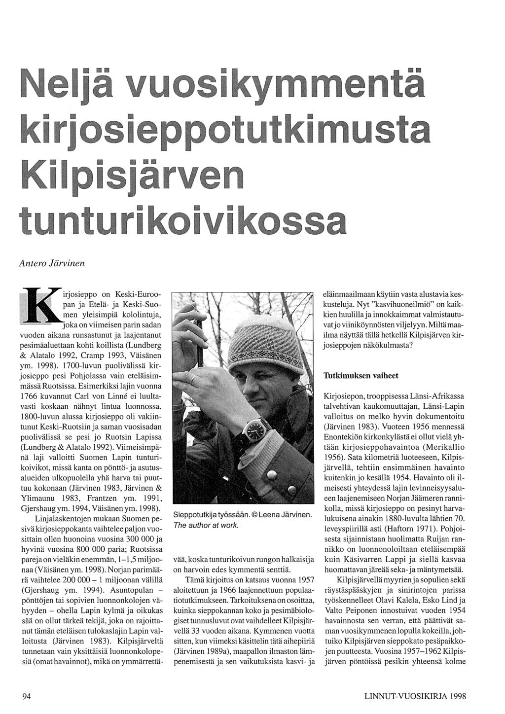 1 1 il Antero Järvinen 1 a 111111 1 1 1 1 1 1 (: : :: irjosi_eppo?n _Keski-uroot i ; pan Ja Etela- Ja Keski-Suo-!