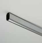 2 PUTKENKANNATTIMET JA PUTKET Kalusteputki 3m 070714 Ø25mm x 0,8mm 070718 Ø30mm x 1,0mm 070717
