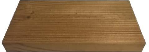 22 x 145 mm 135 / m² Grafiitinharmaa Ruskea Vaaleanharmaa Tarkistettava asuntokohtaisesti parvekelattian korko, jotta laudoitus
