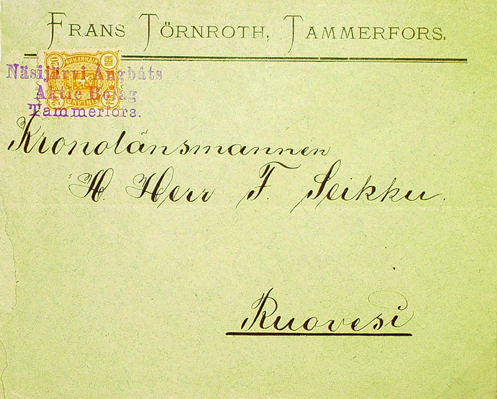 1800-luvun lopulla postin palvelumuodot lisääntyivät nopeasti, samoin postitoimistot. Laskin niitä olleen silloisella Tampereella reilut 20 ennen toista maailmansotaa.