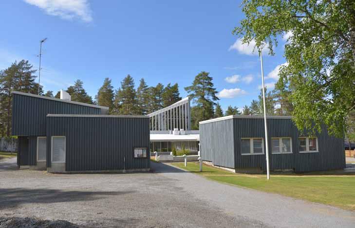Seurakuntatalo Kirkkorinne Rantasalmen seurakuntatalo kappeleineen on valmistunut 1961. Rakennuksen suunnitteli arkkitehti Ahti Korhonen.