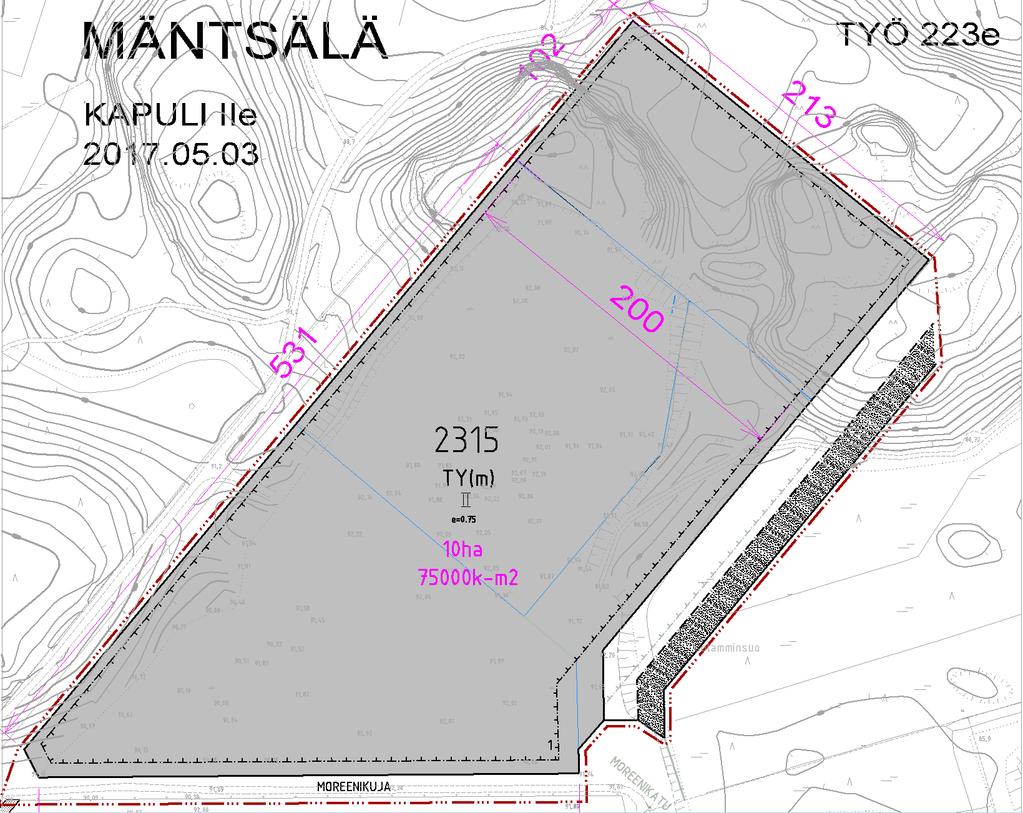 17 4.3.1 Ehdotusvaiheen I osallistuminen Maankäyttölautakunta 1.5.217 Kapuli IIe asemakaavamuutosehdotus oli nähtävillä 2.6. 3.7.217 välisen ajan ja siitä saatiin 2 lausuntoa, muistutuksia ei jätetty.