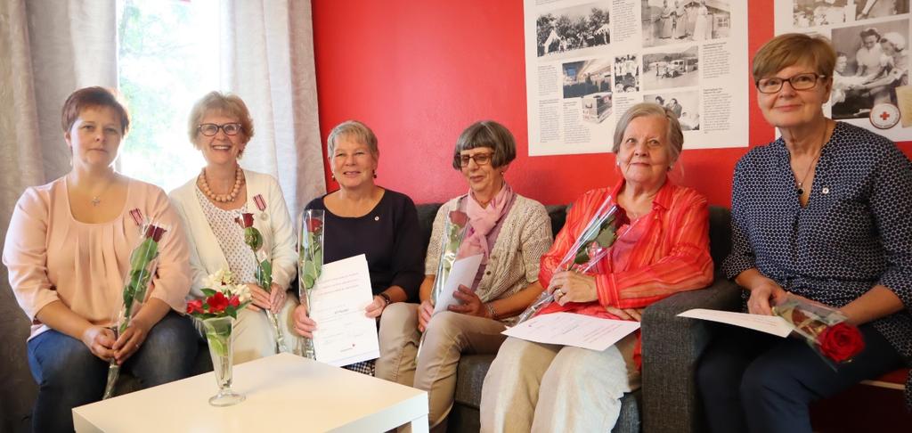 Elisabet Johansson, Korppoo Majel Johansson, Korppoo Gunhild Lindström, Korppoo Inger Karlsson, Parainen Gunborg Lindstedt, Parainen Sirkka-Liisa Malmlund, Parainen Oili Pyysalo, Parainen Mona