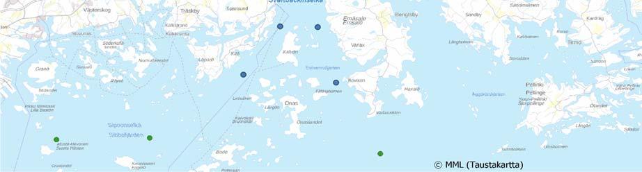 Länsi-lounaistuulilla virtaus kiertää Emäsalon myötäpäivään ja päävirtaus suuntautuu pintakerroksessa lännestä itään. Itä-kaakkoistuulilla virtaus on päinvastainen.