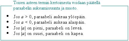 Tutkitaan muotoa f ( x) ax olevien funktioiden kuvaajia. Piirretään muutama käyrä koordinaatistoon vaihdellen kertoimen a arvoa.