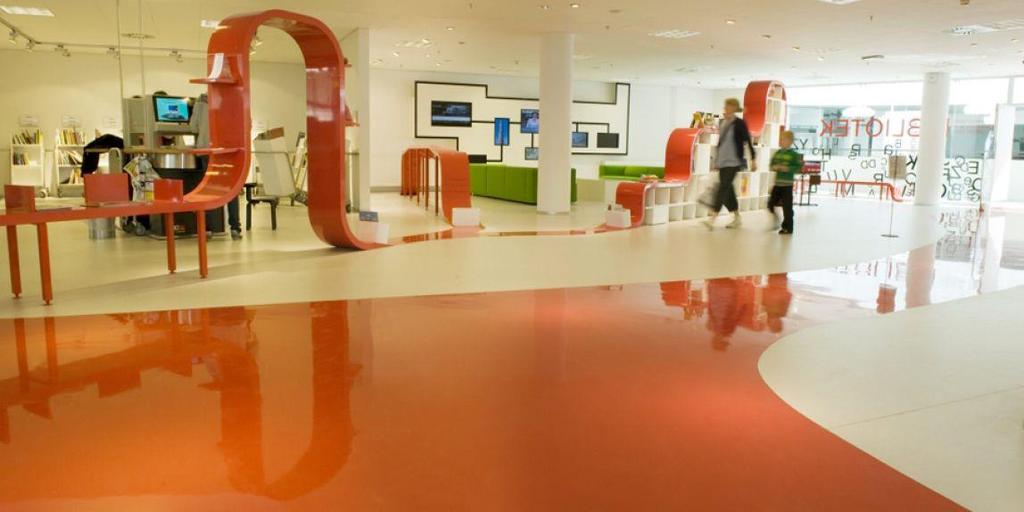 Sika -ComfortFloor Liikerakennukset, koulut, museot, vähittäismyymälät, vapaa-ajan rakennukset ja terveydenhuoltolaitokset mukavuus, huollettavuus