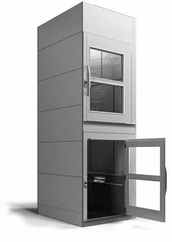Enintään 0,15 m/s Enintään 0,15 m/s Teräspaneelit sävynä valkoinen RL 9016 Teräspaneelit sävynä valkoinen RL 9016 - Ovet samalla sivulla, läpikuljettava, ovet vierekkäisillä sivuilla