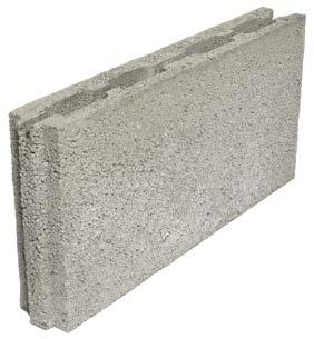 VSH-100 väliseinäharkko voidaan myös raudoittaa ja valaa betonilla, jolloin saadaan ohutta kantavaa seinää.