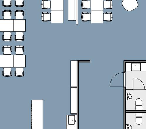 PALVELUT 18,0 m²  KAHVILA