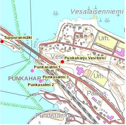LUODE 1 Tuppuranmäki Kohde: 618010029 Typpi: puolustusvarustukset Ajoitus: historiallinen Tuppuranmäellä vanhan maantien ja rannan välissä noin kymmenen metriä rannasta on maasta rakennettu