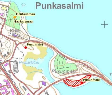 KOILLINEN 6 Pusunlahti Kohde: 618010029 Kohde sijaitsee Pusunlahden pohjoisrannalla, itäkaakkoon pistävällä hiekkaniemellä. Hiekkaniemi on noin 140 metriä pitkä.