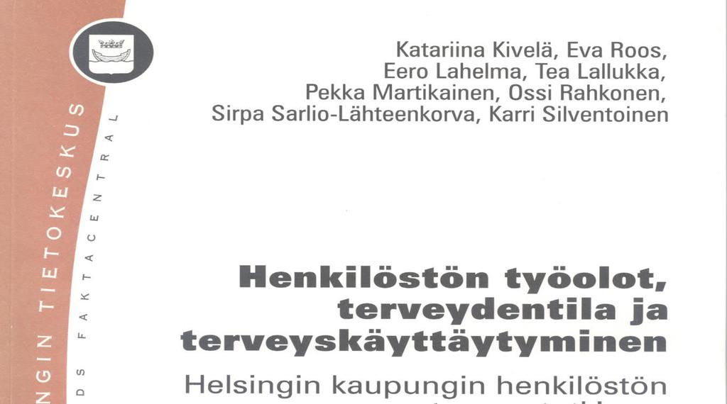 20 years after eli kaupungin ja yliopiston yhteistyön alkutaipaleelta 25.2.1997 yliopistolta (Eero Lahelma, Ossi Rahkonen, HHS-hanke ym.