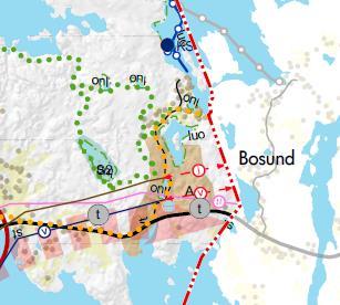 1-8 Kaava-alueelle on maakuntakaavassa osoitettu seuraavat merkinnät: Merkintä Merkinnän kuvaus, määräykset Palvelukylä Teollisuus- ja varastoalue Luonnon monimuotoisuuden kannalta erityisen tärkeä