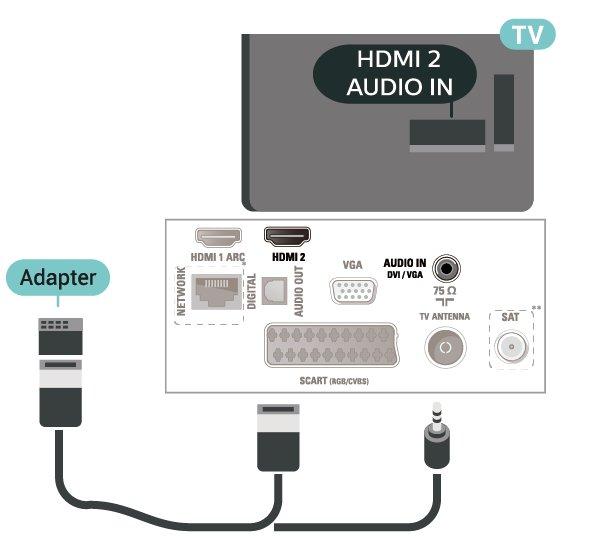 Ota EasyLink käyttöön Yleisasetukset > EasyLink > EasyLink > Käytössä HDMI CEC -yhteensopivien laitteiden käyttäminen TV:n kaukosäätimellä 22/24 tuuman mallit Yleisasetukset > EasyLink > kaukosäädin