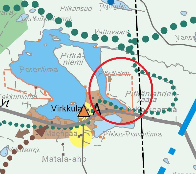 Rukan osayleiskaavaa muuta kuin ns. rm-1 merkinnän osalta. Se kielsi mm. kaivostoiminnan alueella.