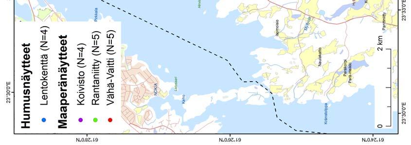 Pohjakartta Maanmittauslaitos, lupanro MML/VIR/TIPA/217/10.