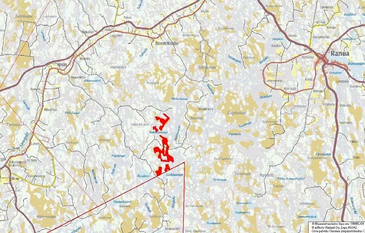 13 4. Hankekuvaus, tavoitteet ja tarkasteltavat vaihtoehdot 4.1 Hankkeen sijoittuminen Makkara-aapa sijaitsee Pohjois-Suomessa Lapin läänissä Ranuan kunnassa. Suo sijaitsee n.